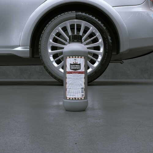 Средство для чернения резины чернитель резины AGG BLACK WHEEL CONCENTRATE 1 л 519₽