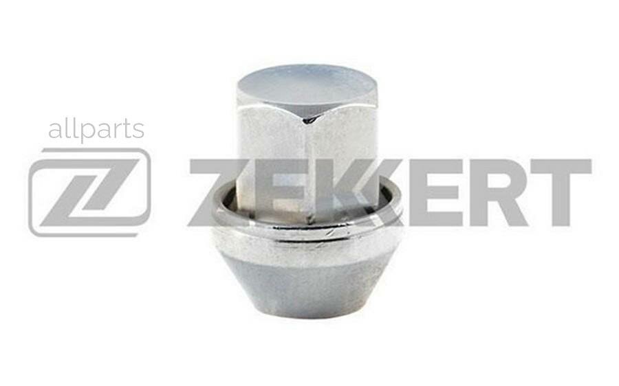 ZEKKERT 'BE4071 Гайка колесная конус M12 x 1 5 L=31 ключ 19 Хром