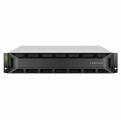 EonStor GSEP100800RPC-8U52 GSe Pro1000 2U/8bay, Single Сontroller (1x4GB, 8x3.5 SSD/HDD (SATA only), 4x1GbE iSCSI ports, 2xUSB3.0, 2xUSB2.0, 2x(PSU+FAN Module)), Rackmount kit сетевое хранилище infortrend eonstor gse pro 1000 gsep100400spc 8u52