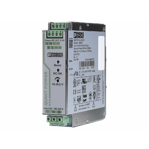 Источник питания постоянного тока 85 264 В 24 В 84 Вт QUINT-PS1AC24DC35 Phoenix 2866747 4046356113779 56888₽
