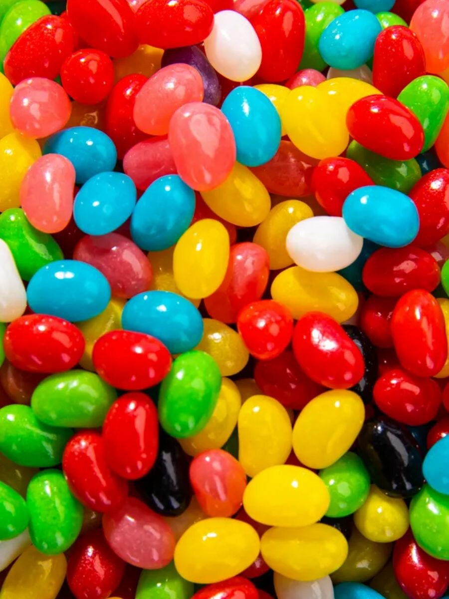 Жевательные конфеты ягодный микс Jelly beans 1 кг