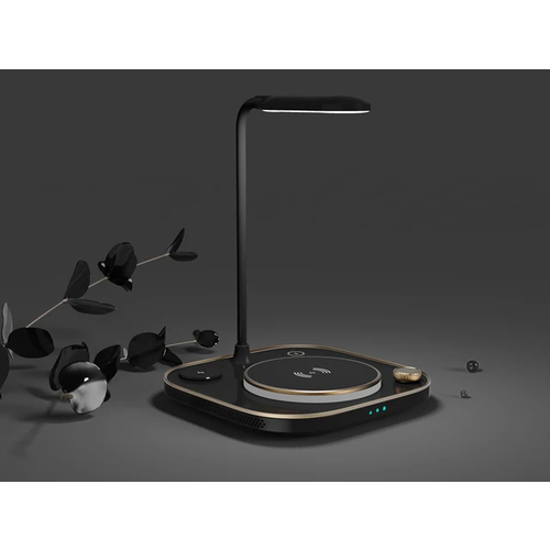 Беспроводная зарядка 5 в 1 ALL IN ONE (Черный)