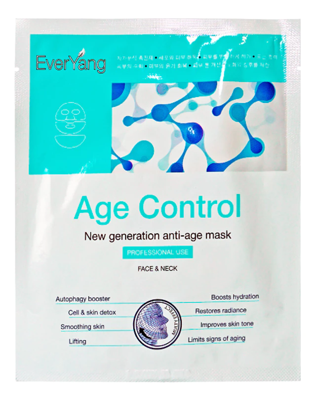 EverYang Маска для лица и шеи Age Control, 1 шт