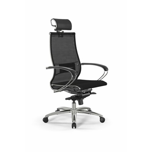 Компьютерное офисное кресло метта Samurai L2-5K - TS /Kc00/Nc00/K2cL/H2cL-3D(M06. B31. G04. W03) (Черный плюс)