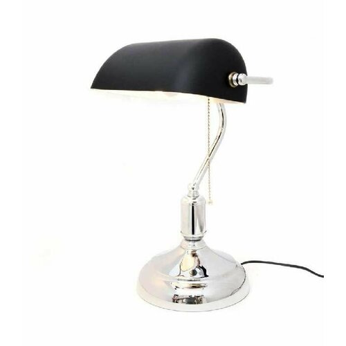 Настольная лампа Lumina Deco Banker LDT 305 BK+CHR