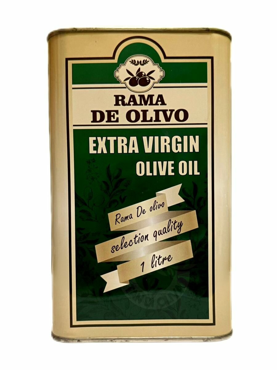 Оливковое масло extra virgin нерафинированное, Испания, 1 л