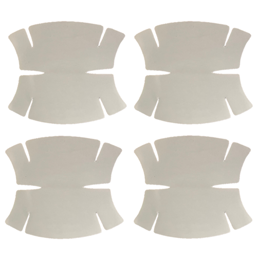 Защитные наклейки под ручки автомобиля прозрачный 95х85 мм зашита от царапин двери комплект 4 штуки 335₽