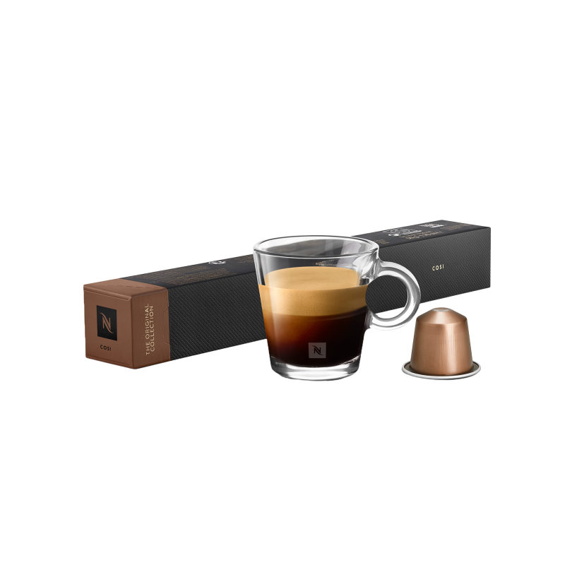 Кофе в капсулах NESPRESSO ORIGINAL COSI 10 штук в упаковке