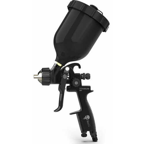 краскопульт radex skull titanium spray gun Radex SKULL TITANIUM Spray gun краскопульт RRP дюза 1.7 мм черный 20117