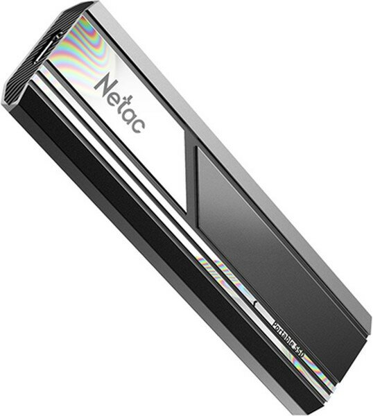 Ssd накопитель Netac ZX10 1TB USB 3.2 Gen 2 Type-C External SSD, R/W up to 1050/950MB/s, with USB C to A cable and 10Gbps USB C to C cable 5Y wty (NT01ZX10-001T-32BK) - фото №11