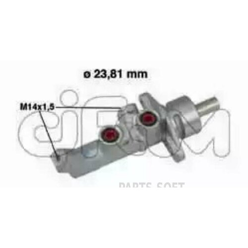 CIFAM 202648 202-648_цилиндр тормозной главный d2381Toyota AvensisCorolla 16-24i20-22D ESP 03 15010₽