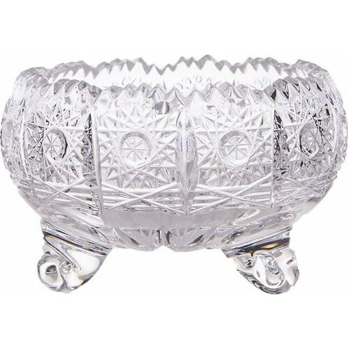 Ваза на 3-х ножках для варенья Хрусталь Размер: 9 см