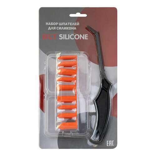 Набор шпателей для силикона DLT SILICONE комплект 9 насадок 759₽