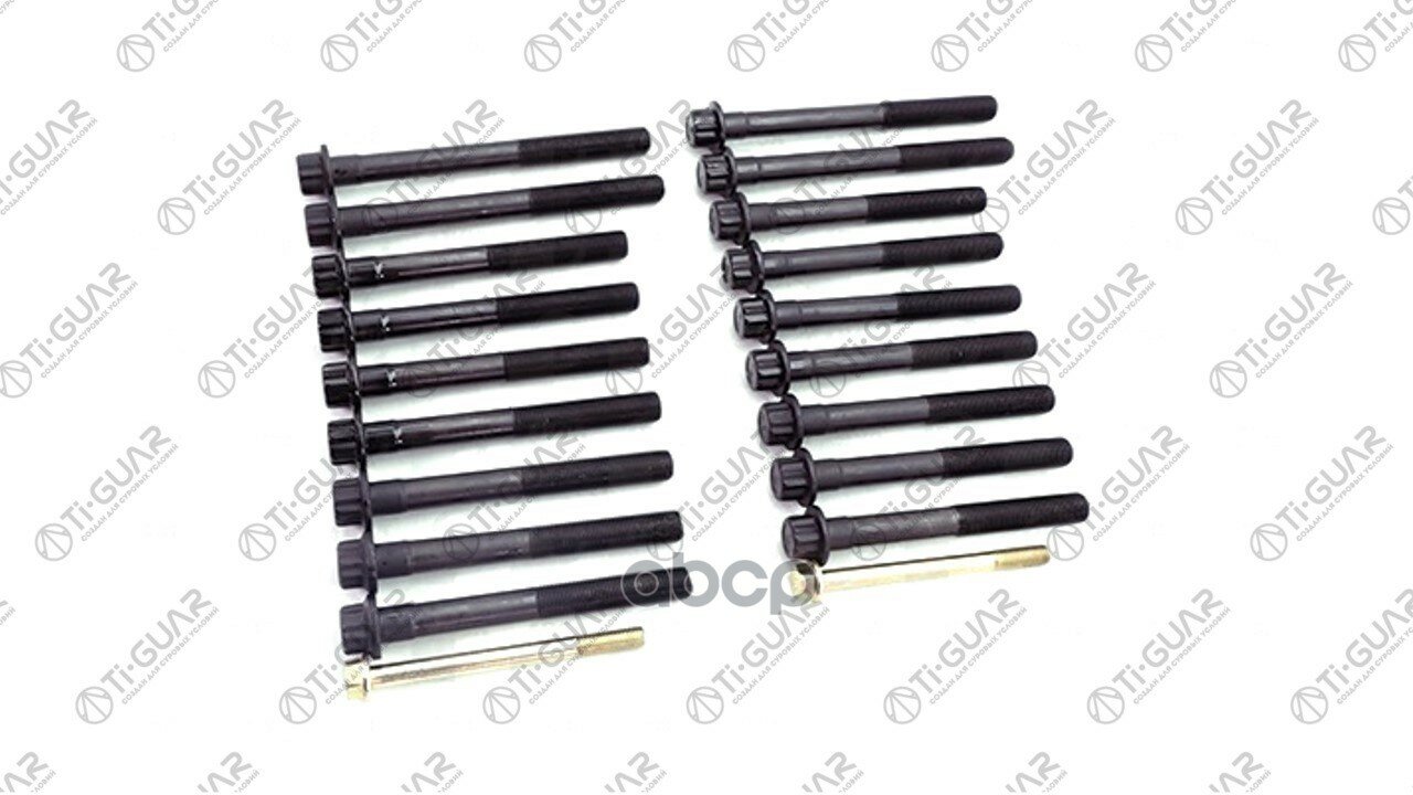 Болты и гайки / Ti-GUAR для Mitsubishi Canter 1997-2001 Pajero 1994-1999; длина 105мм, 90мм, 125мм; TG-CHB080-SET; ME200426 8.