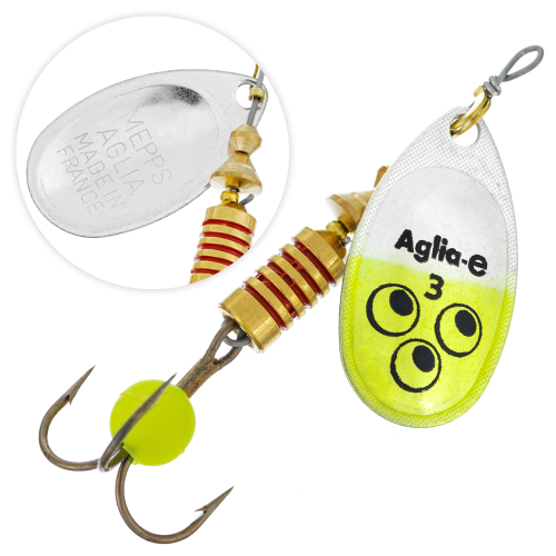 Блесна вращающиеся Mepps Aglia E №3 6,5 гр AG/CHART