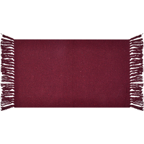 Коврик декоративный хлопок Solid Mat JBT-001-06 50x80 см цвет красный 1650₽