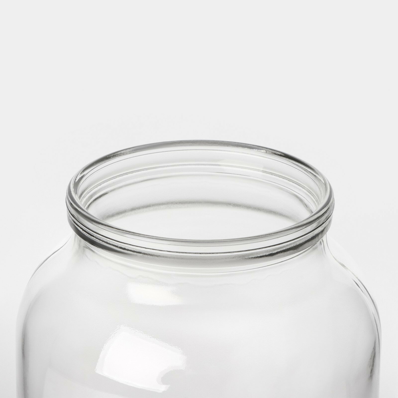 Набор стеклянных банок с крышкой, СКО-82 мм, 1.5 л, 8 штук