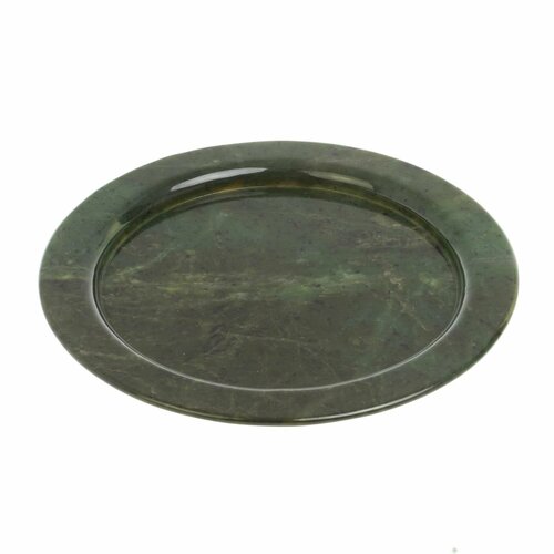 Тарелка из натурального нефрита 23х23х15 см 127534 32900₽