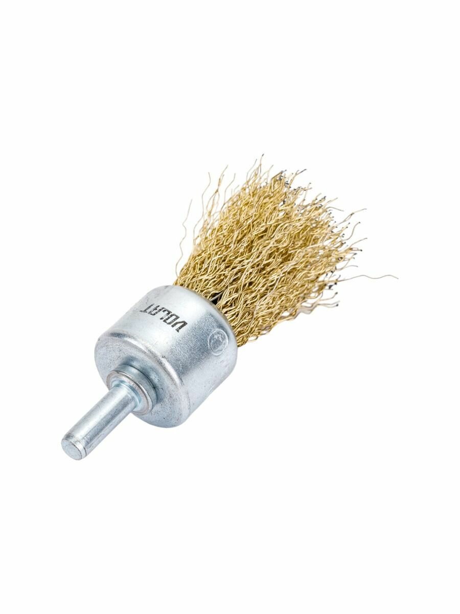 Кордщетка для дрели волат 81070-25 кистевая, гофрированная, диаметр 25 мм — фото 1