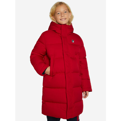 Куртка Fila, размер 176, красный худи для мальчиков fila красный размер 176