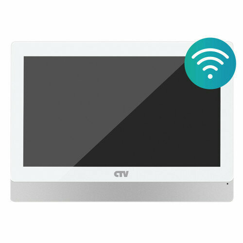 CTV-M5902 Монитор видеодомофона белый AHD 1024*600