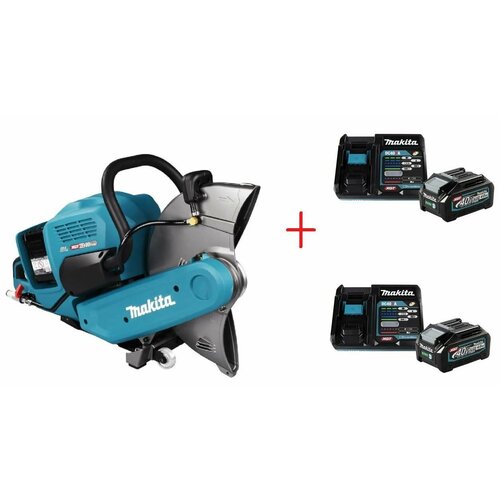 Аккумуляторный резчик Makita CE001GD402 акк BL4040 40 В 40 Ач 2шт ЗУ DC40RA 2шт 202210₽