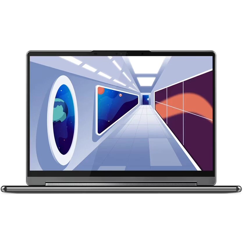 Ноутбук Lenovo Yoga 9 14IRP8 14 (2880x1800) OLED 90Гц сенсорный/Intel Core i7-1360P/16ГБ LPDDR5/512ГБ SSD/Iris Xe Graphics/Windows 11 Home серый (83B1002YRK)