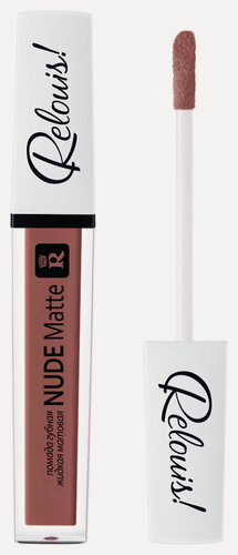 Изображение товара Помада для губ Relouis Помада для губ жидкая матовая Nude Matte - Белорусская косметика