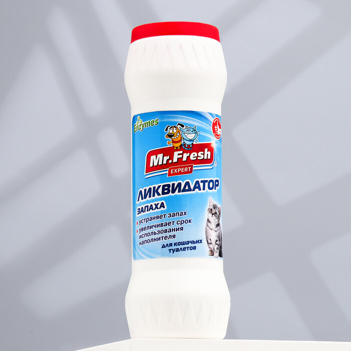 Порошок Mr. Fresh ликвидатор запаха для кошачьих туалетов , 200 мл , 500 г