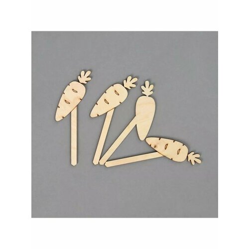 Таблички садовые для маркировки 12 см набор 8 шт дерево 503₽