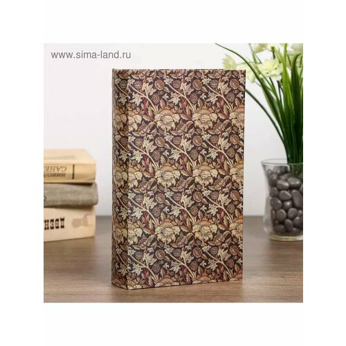 Шкатулка сейф книга Чертополох 21х13см 1461₽