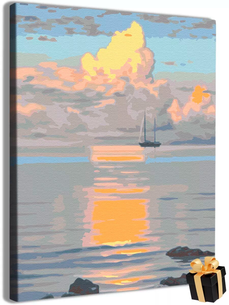 Картина по номерам море