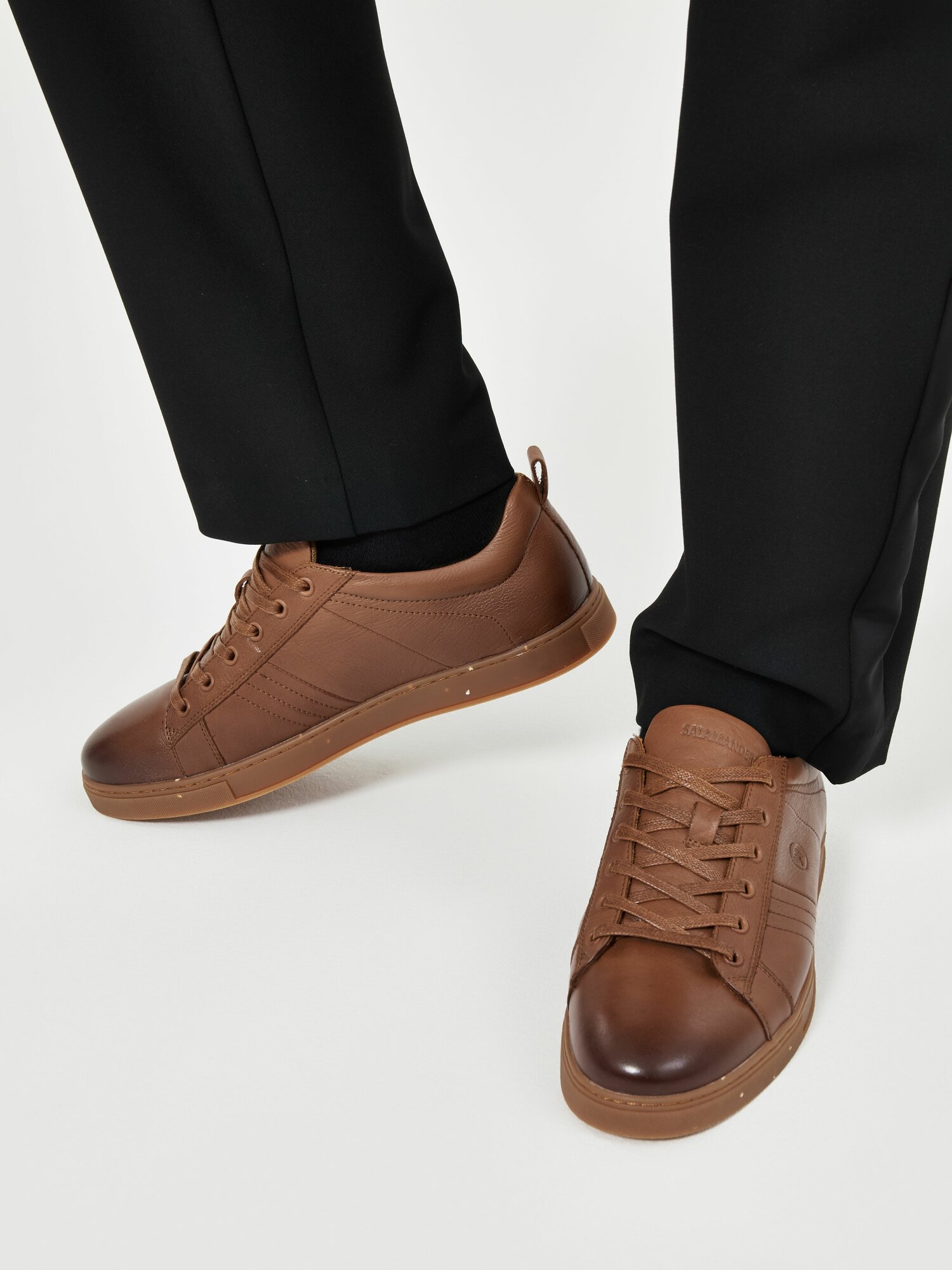 фото Кеды SALAMANDER 073-771A-2109, коричневый, размер 40