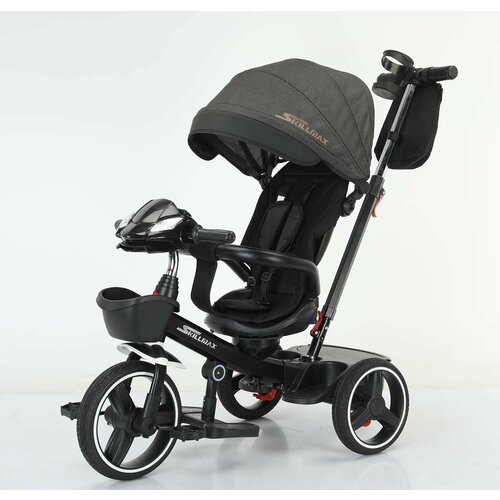 Велосипед трехколесный Skill Max black H-6018