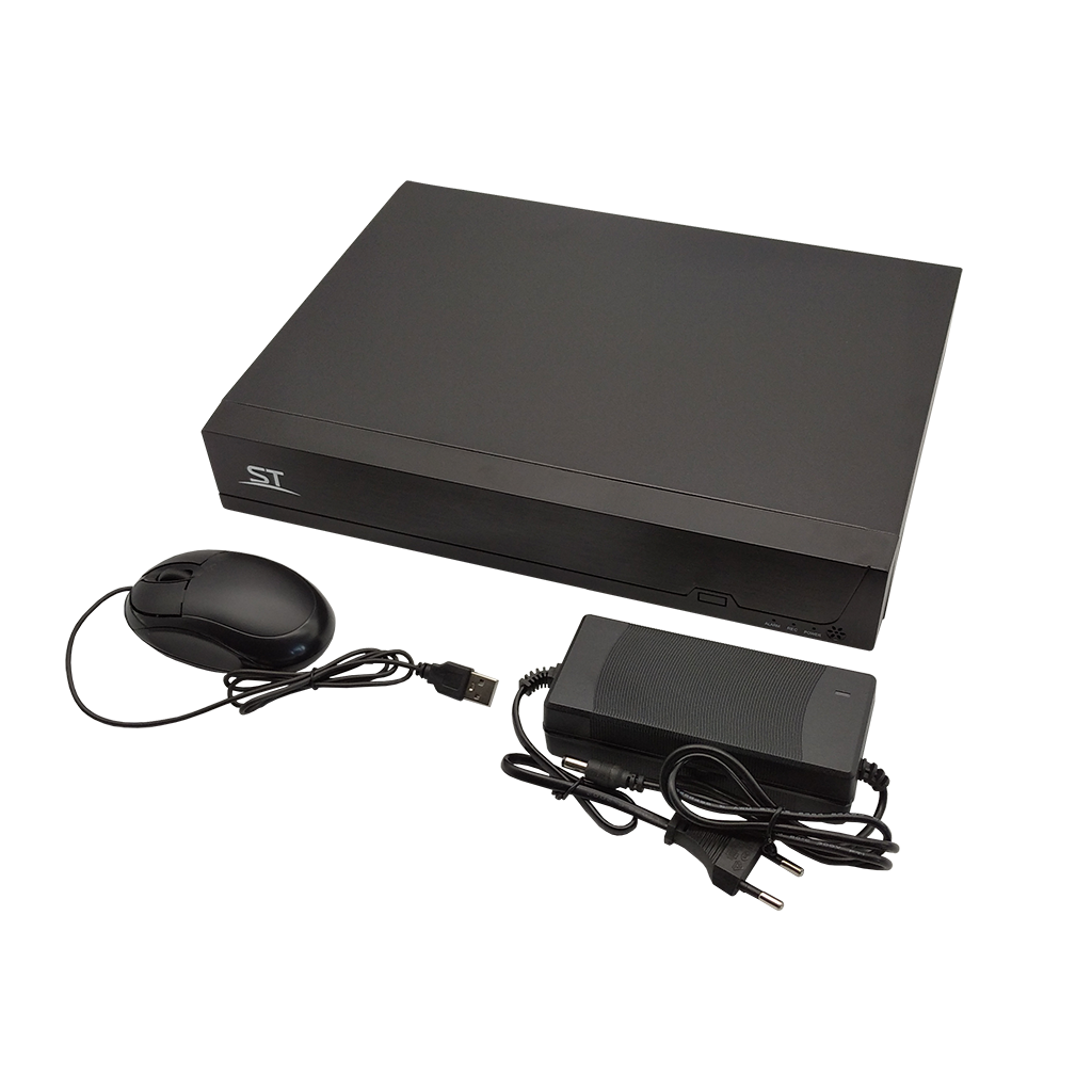 Видеорегистратор ST-HVR-S1605/4X21, Цифровой, гибридный режим работы:16кан
