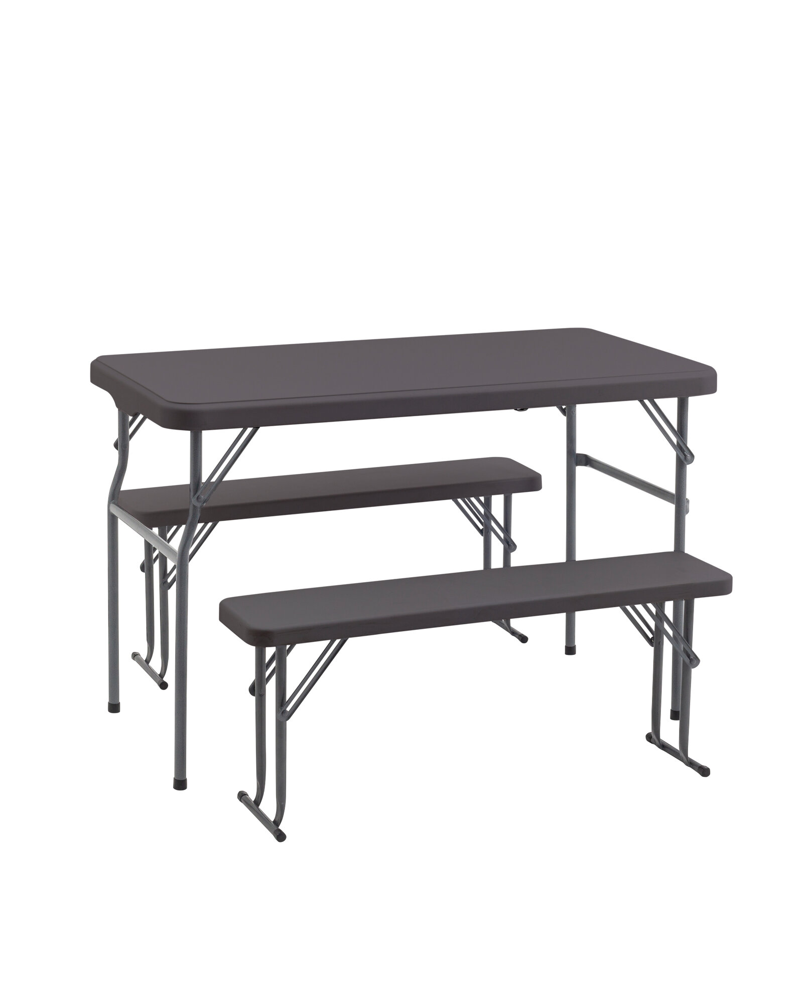 фото Комплект стола и двух скамеек Кейт, раскладной