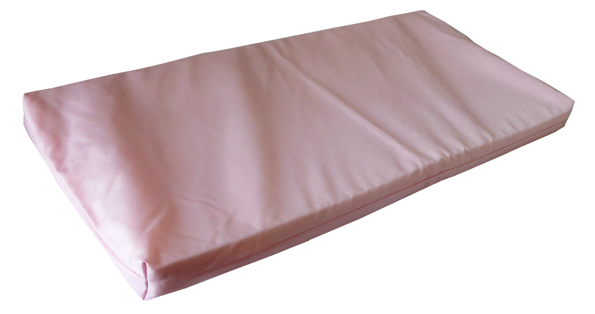 Подушка на садовый диван розовая 100х50см