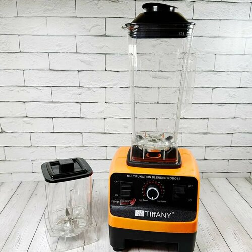 Блендер стационарный Tiffany TF-815 оранжевыйчерный 15 скоростей 525000₽