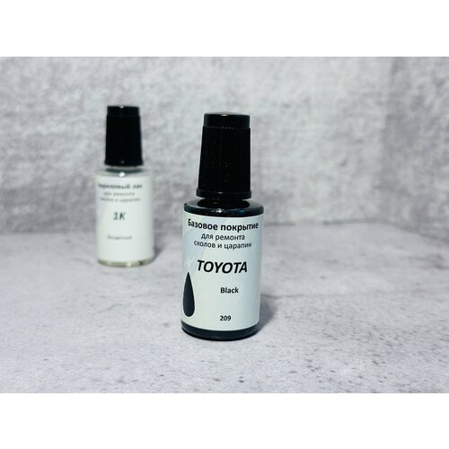 Средство для ремонта царапин и сколов для TOYOTA цвет 209 - Black