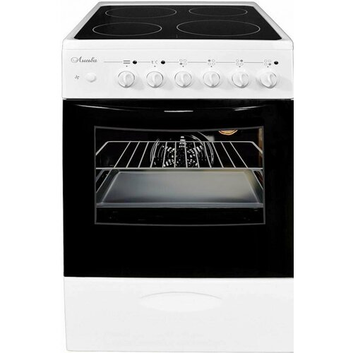 Плита стеклокерамическая Лысьва EF4004MK00 белая 3199000₽