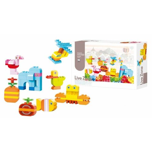 Конструктор для малышей 55005 Классический набор, 75, дет.