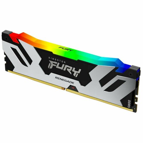 Оперативная память для компьютера Kingston Fury Renegade RGB DIMM 16Gb DDR5 7600 MHz KF576C38RSA-16 1670100₽