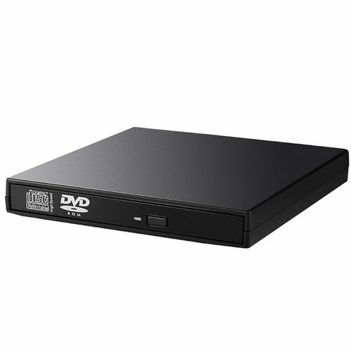 Внешний дисковод DVD - USB 2.0 - черного цвета