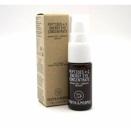 Сыворотка для глаз Youth To The People Peptides C Energy Eye Concentrate 3 ml 1500₽