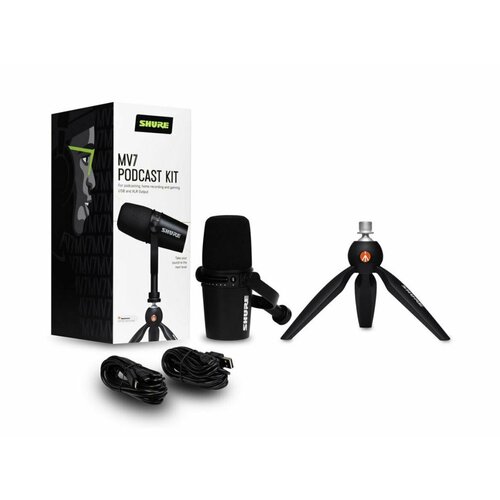 Микрофон Shure MV7 Podcast Kit 2700000₽