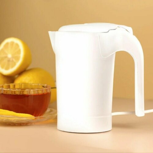 Чайник электрический Vepsmann VN-100 белый 05 л 500 Вт скрытый нагревательный элемент пластик 536₽