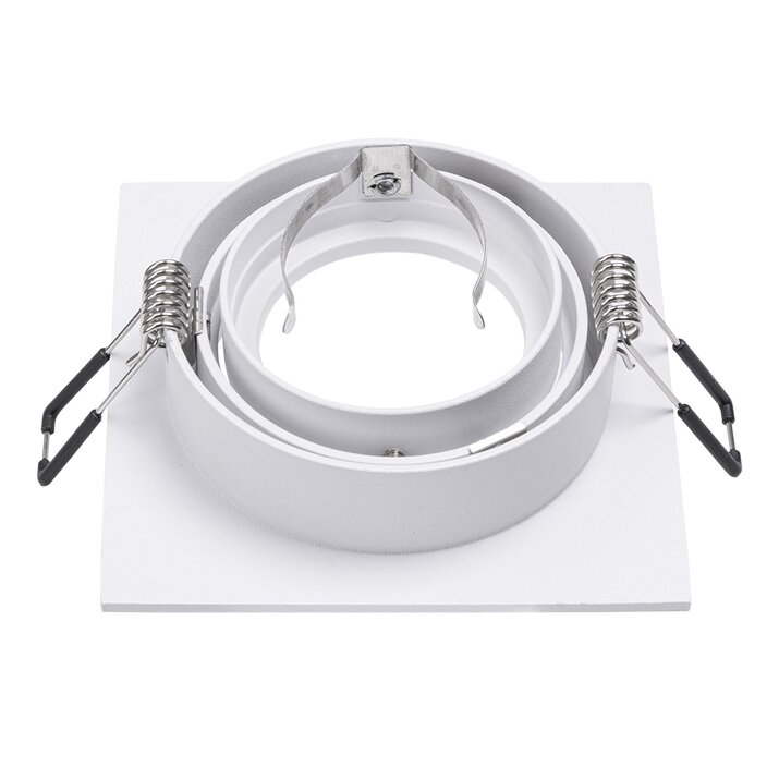 светильник встраиваемый ARTE LAMP Tarf GU10 50Вт IP20 металл белый - фото №4