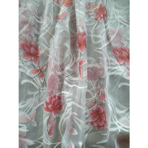 Тюль Органза на Отрез для Гостиной 4 метра