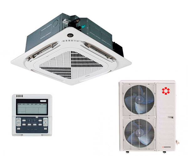 Кассетный кондиционер Kentatsu KSVT176HFAN3R/KSUT176HFAN3L