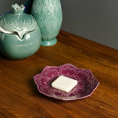 Поднос Fairytale 15х15х25 см цвет фиолетовый 990₽